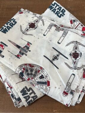 Star Wars Millennium Falcon & Fighters Pillow Cases- Set of 2